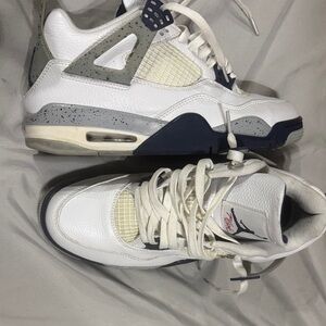 Jordan Men's Sneakers White and Navy